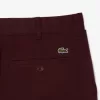 Slim Fit Stretch Cotton Pants