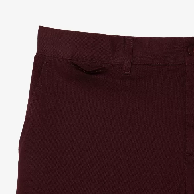 Slim Fit Stretch Cotton Pants