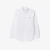 Slim Fit Stretch Cotton Poplin Shirt
