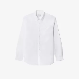 Slim Fit Stretch Cotton Poplin Shirt