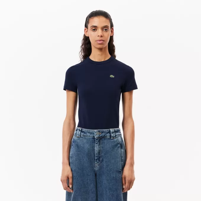 Slim Fit Stretch Cotton T-shirt