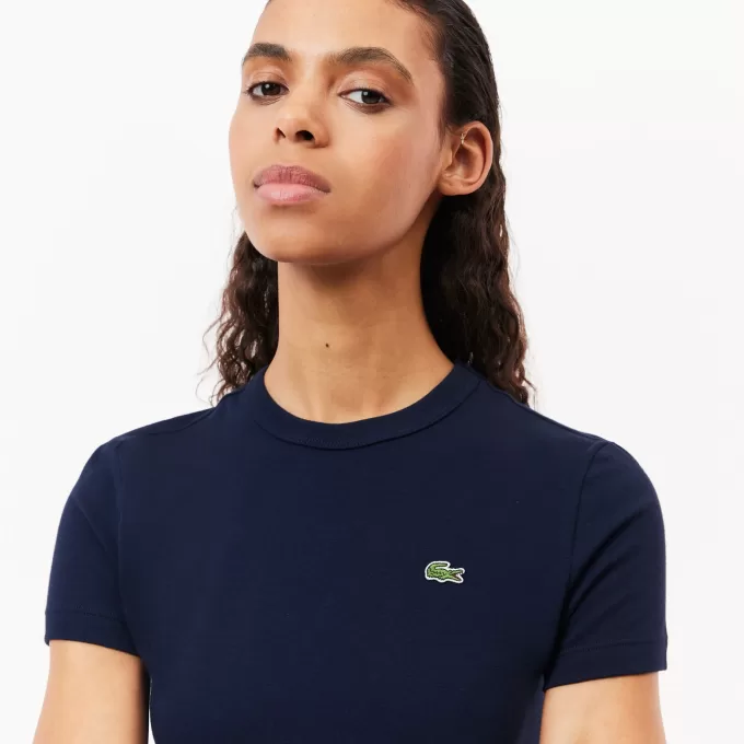 Slim Fit Stretch Cotton T-shirt