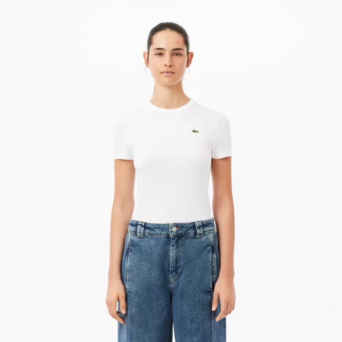 Slim Fit Stretch Cotton T-shirt