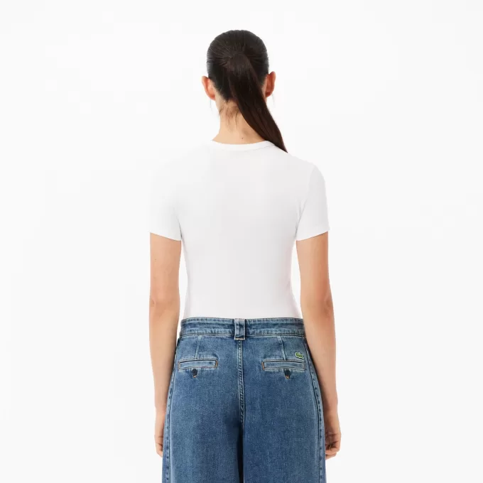 Slim Fit Stretch Cotton T-shirt