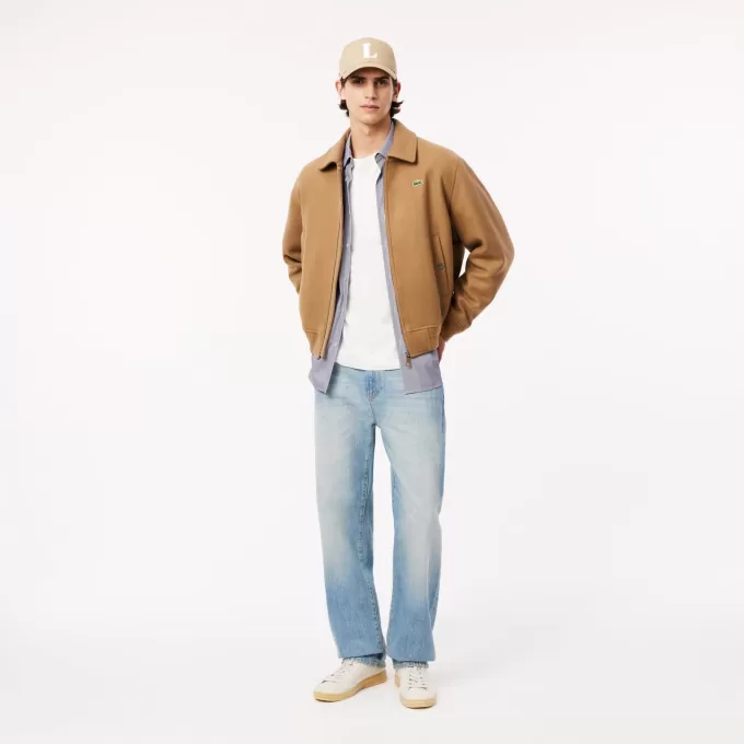 Slim Fit Striped Stretch Poplin Shirt