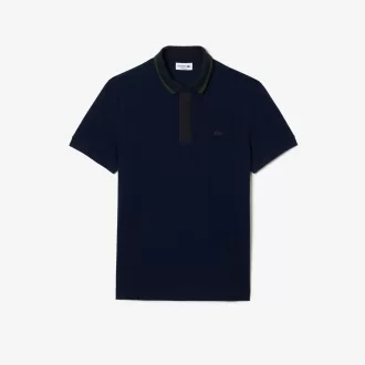 Smart Paris Regular Fit Contrast Neck Polo Shirt