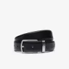 Smooth Leather Belt & 2 Buckle Gift Set