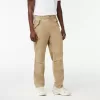Straight Fit Cotton Cargo Pants