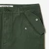 Straight Fit Cotton Cargo Pants