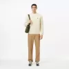 Straight Fit Cotton Twill Pants