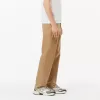 Straight Fit Cotton Twill Pants