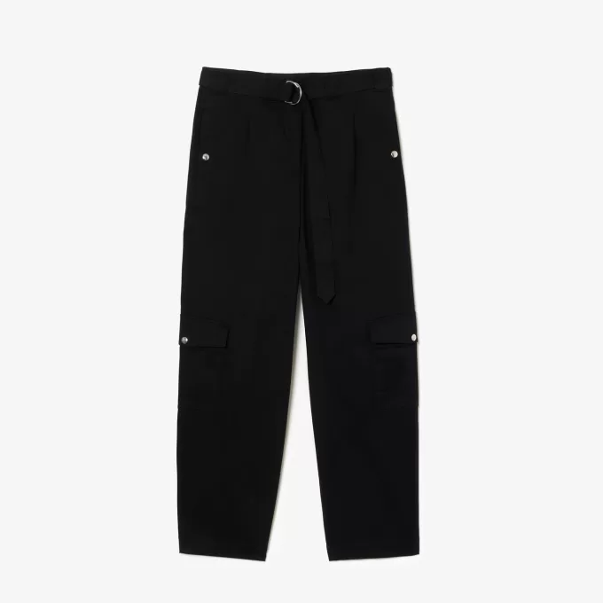 Stretch Cotton Gabardine Cargo Pants