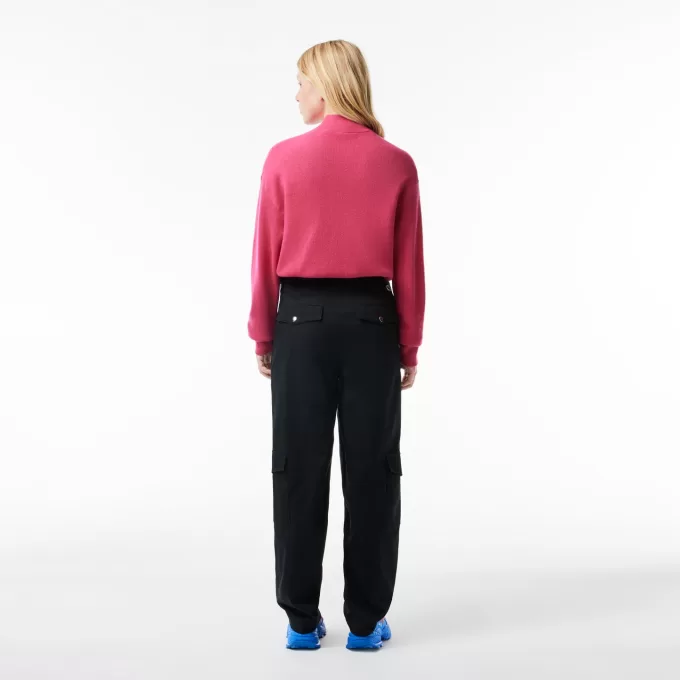 Stretch Cotton Gabardine Cargo Pants