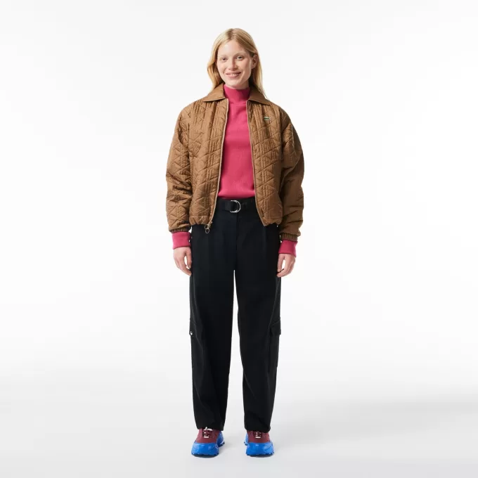 Stretch Cotton Gabardine Cargo Pants