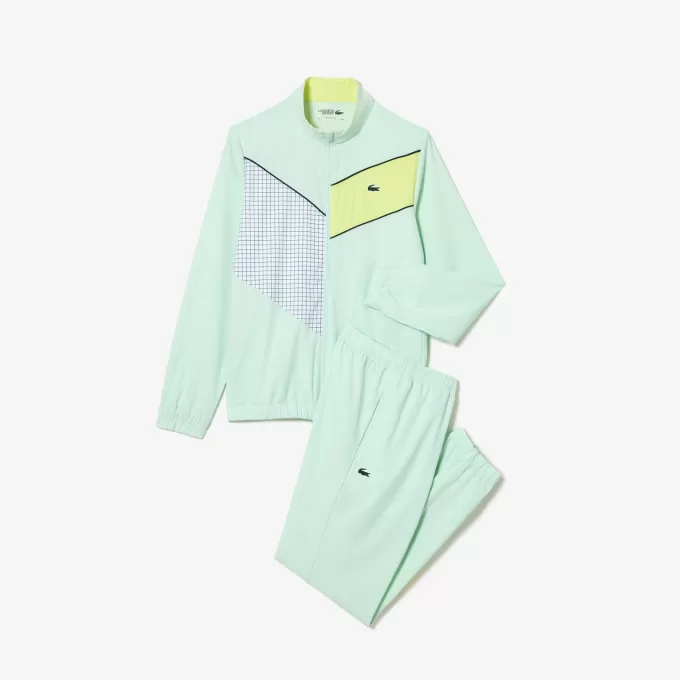 Stretch Fabric Tennis Tracksuit