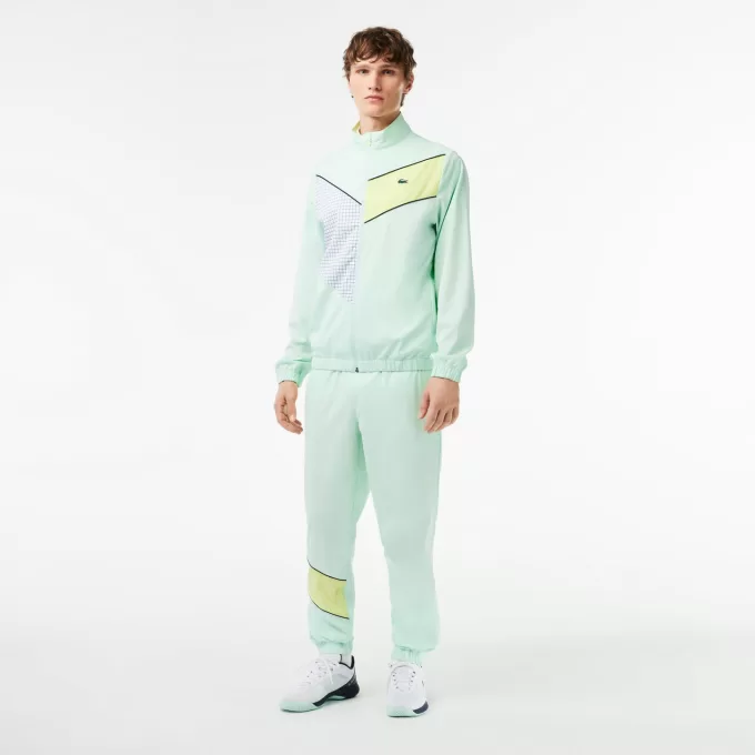 Stretch Fabric Tennis Tracksuit