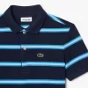 Striped Piqué Polo Shirt