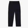 Tapered Leg Cotton Pants
