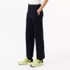 Tapered Leg Cotton Pants