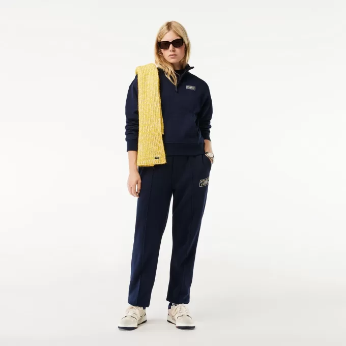 Tennis Print Cotton Jogger Track Pants