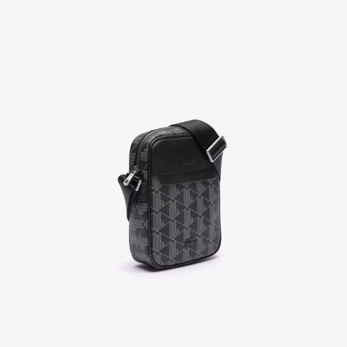 The Blend Monogram Print Vertical Shoulder Bag