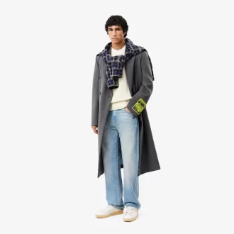 Thick Carded Wool Crew Neck Sweater