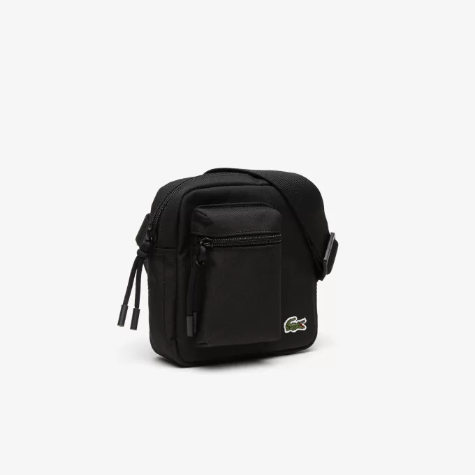 Unisex Lacoste Adjustable Shoulder Zip Camera Bag