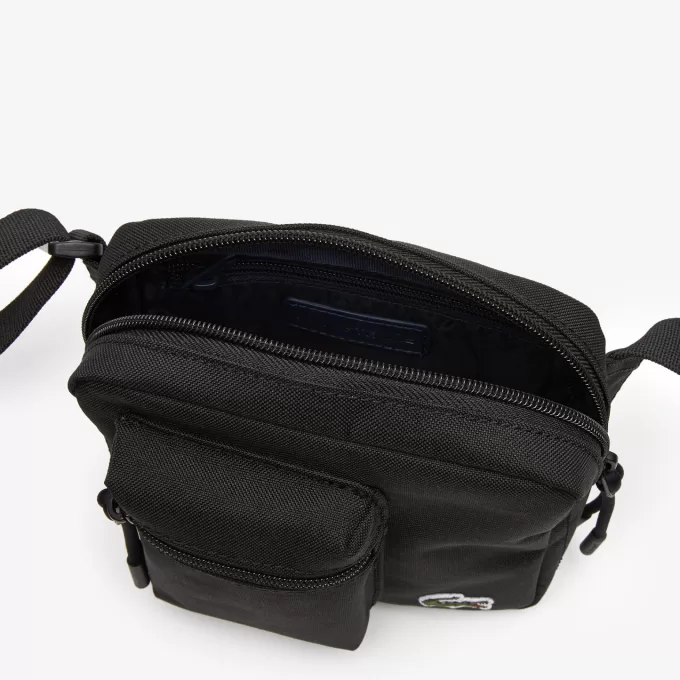 Unisex Lacoste Adjustable Shoulder Zip Camera Bag