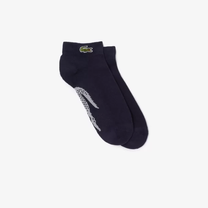 Unisex Lacoste SPORT Stretch Cotton Low-Cut Socks