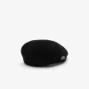 Unisex Lacoste Wool Felt Blend Beret