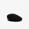 Unisex Lacoste Wool Felt Blend Beret