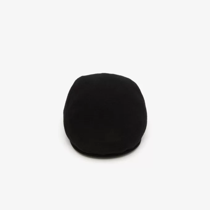 Unisex Lacoste Wool Felt Blend Beret