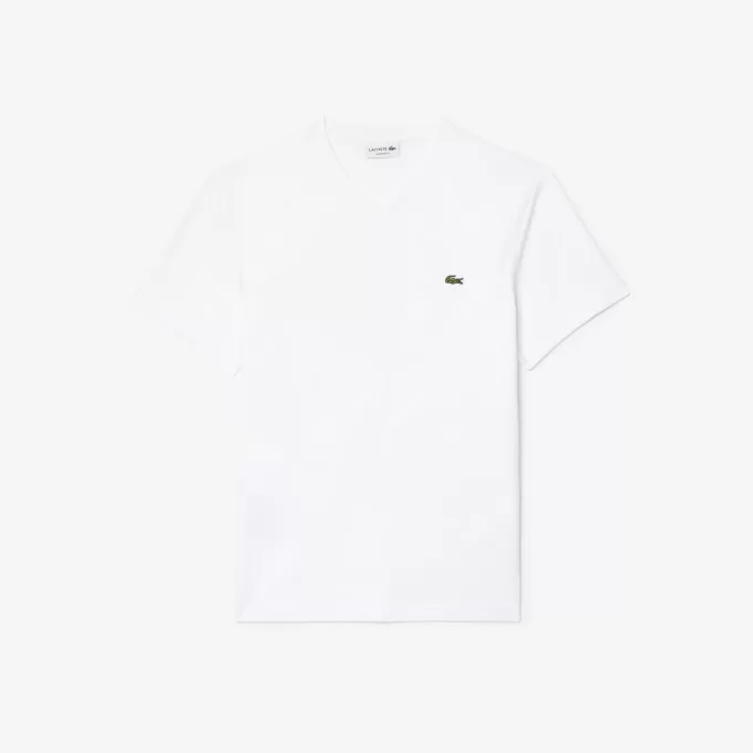 V Neck Cotton T-shirt