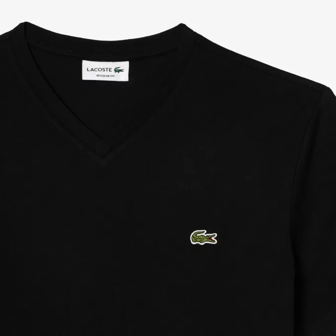 V Neck Cotton T-shirt