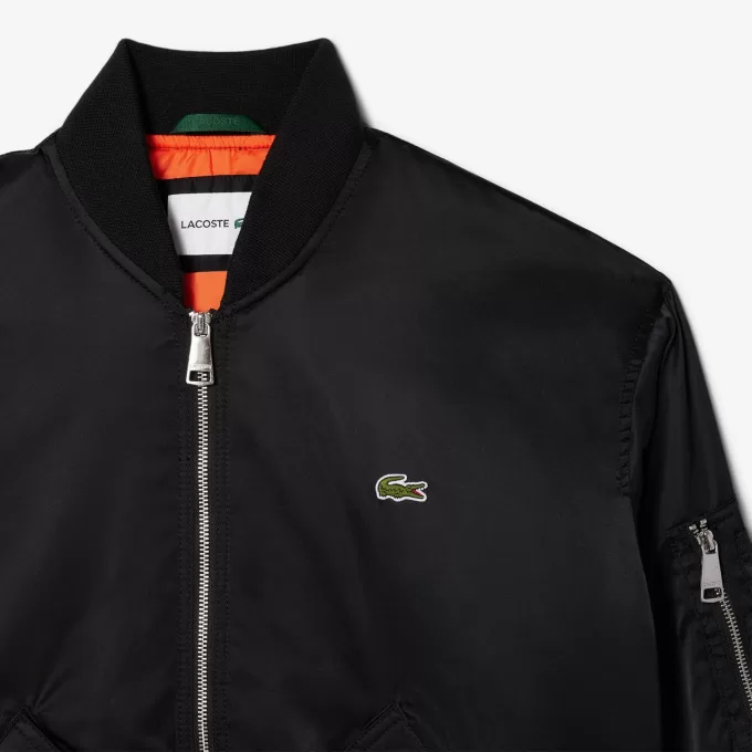 Water-Repellent Padded Bomber Jacket