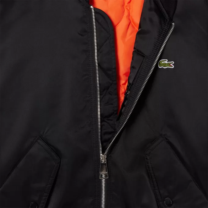 Water-Repellent Padded Bomber Jacket