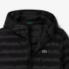 Water Repellent Quilted Hooded Puffed Jacket Water Repellent Quilted Hooded Puffed Jacket
