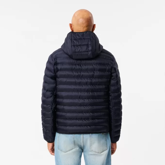 Water Repellent Quilted Hooded Puffed Jacket Water Repellent Quilted Hooded Puffed Jacket