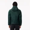 Water Repellent Quilted Hooded Puffed Jacket