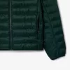 Water Repellent Quilted Hooded Puffed Jacket