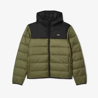 Water Repellent Quilted Puffed Jacket