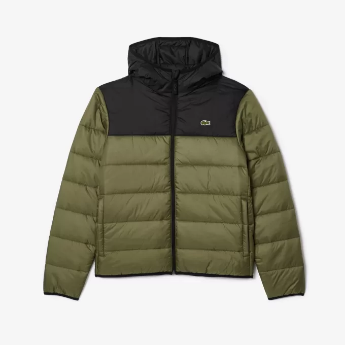 Water Repellent Quilted Puffed Jacket