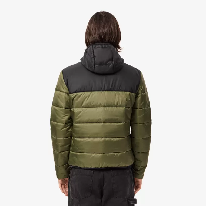 Water Repellent Quilted Puffed Jacket