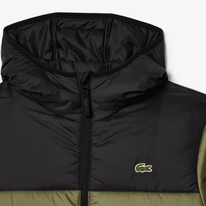 Water Repellent Quilted Puffed Jacket