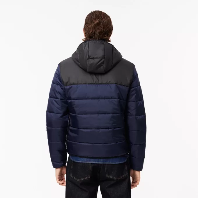 Water Repellent Quilted Puffed Jacket