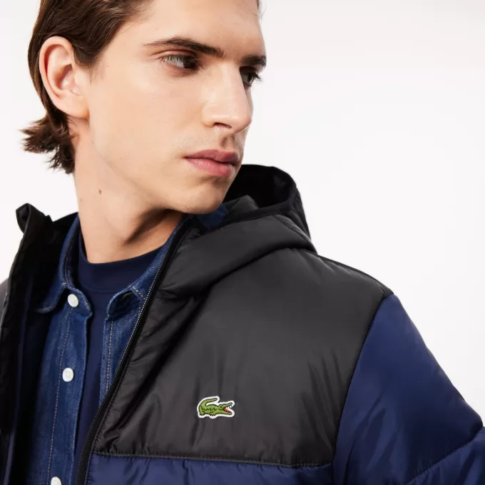 Water Repellent Quilted Puffed Jacket