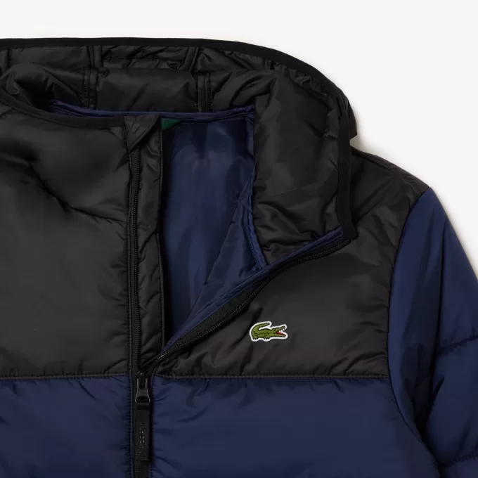 Water Repellent Quilted Puffed Jacket