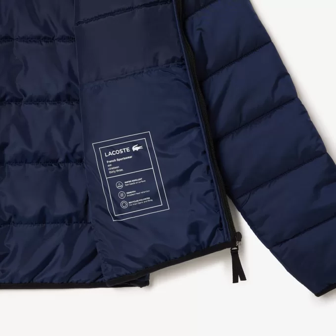 Water Repellent Quilted Puffed Jacket