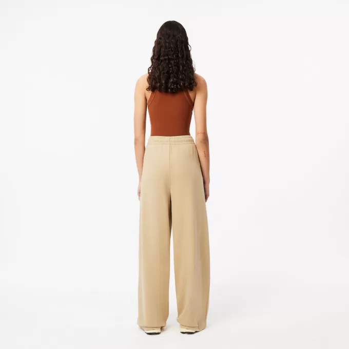 Wide Leg Badge Track Pants