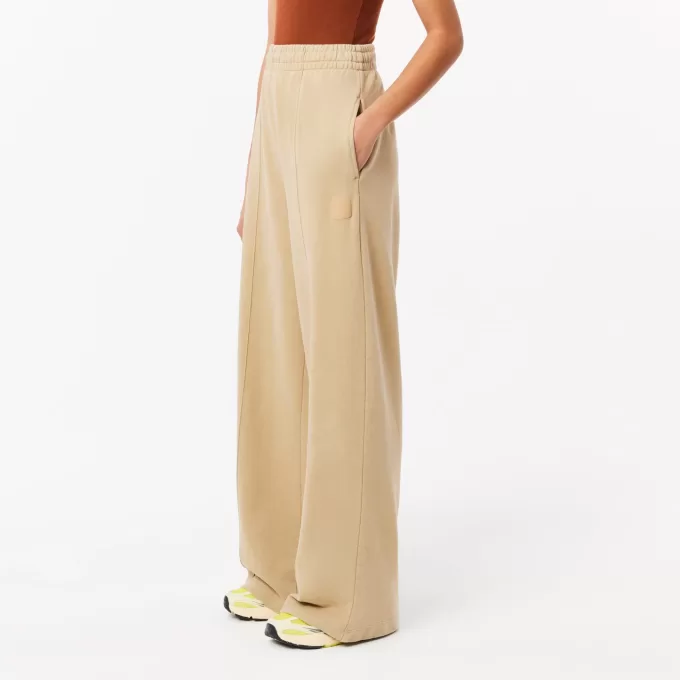 Wide Leg Badge Track Pants